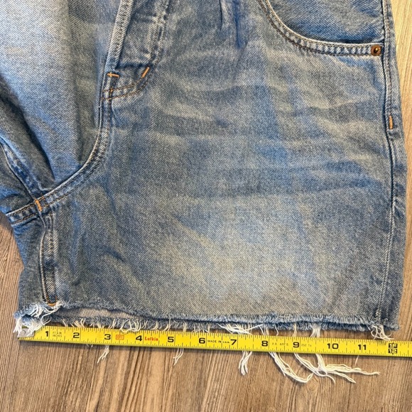 Madewell Womens 26 Pleated Denim Flowy Shorts - Picture 8 of 8